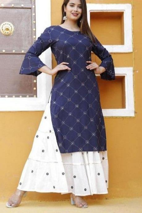 Occasional Wear Digital Printed Pure Cotton Salwar