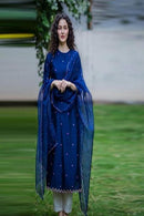 Navy Blue Color Salwar Suits Designs