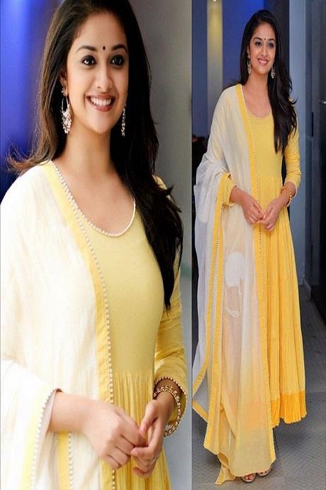 Yellow Color Salwar Regular Wear Suit TDS2233