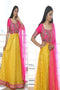 Trendy Lemon Color Anarkali Salwar Suit Ladies