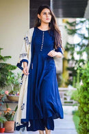 Royal Blue Color Salwar Suits Kurta