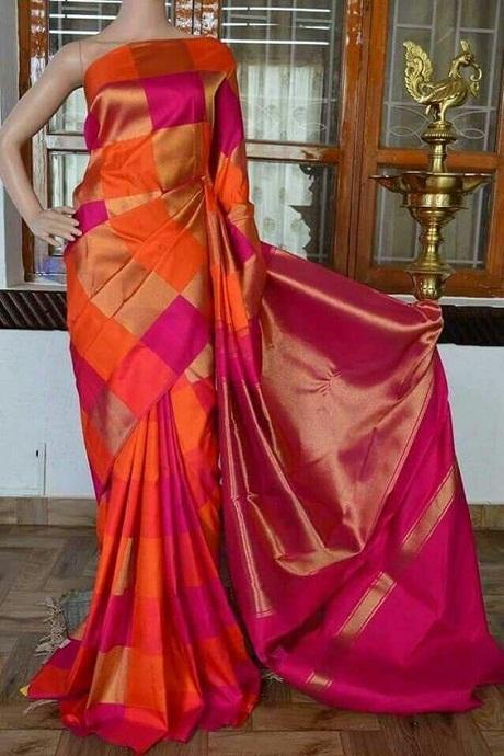 Engrossing Pattu Pure Soft Silk Dark  Colour Saree SY 5759