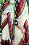 Dressy White Colored Soft Silk Jacquard Saree SY 5258