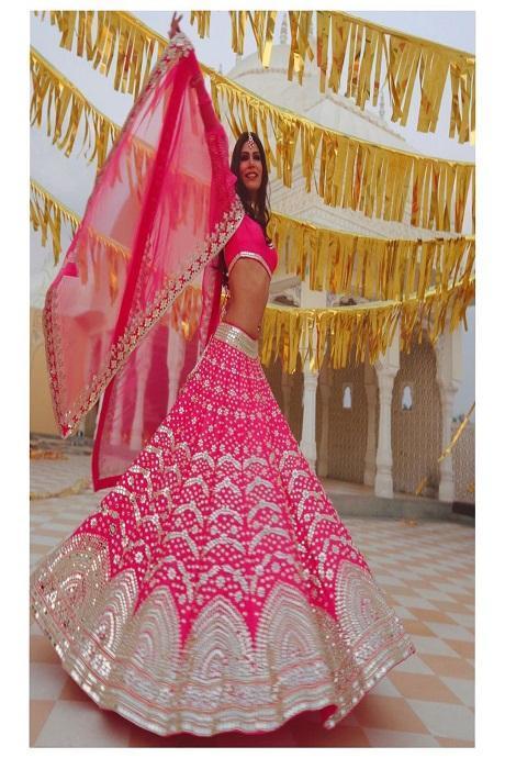 Rani Color Attractive Party Wear Lehenga Choli