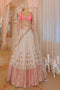 Weeding Embroidered Semi Stitched Lehenga Choli