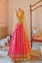 Mirror Work Pink Heavy Work Lehenga