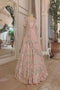 Wedding Wear Adorning Light Pink Color Mirror Work Lehenga For Women