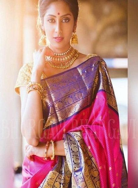 Fabulous Banarasi Pure Soft Silk Pink Colour Function Wear Saree SY 5780