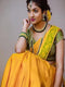 Fascinating Pure Soft Silk yellow Colour Saree SY 5590