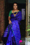 Elegant Blue and Green Color Soft Silk Designer Sari SY 6524