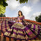 Stylish Wear Purple Colour Printed Wedding Wear Lehenga Choli