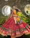 Designer Red Color Printed Lehenga Choli in Heavy Butter Silk