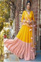 Multi Color Two Tone Beautiful Designer Party wear Gown