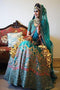 Sky Blue Color Party Wear Lehenga Design