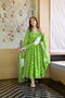 Regular Wear C Green Color Designer Salwar Online