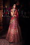 Easy On The Eyes Red Color Soft Satin Silk Lehenga Choli