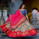 Presenting Designer Printed Lehenga Choli With Heavy Butter Silk