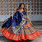 Silk Printed Blue Lehenga Choli Design 2022