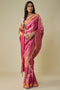 Majestic Saree with Fine Zari and Stone Work for Luxurious Celebrations for Women