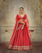 Taffeta Silk Lehenga and Choli With Net Dupatta