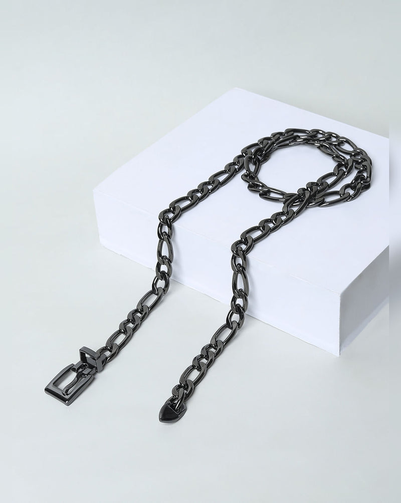 Black Colored Chain Belt