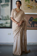 Grand Saree with Exquisite Zari and Stone Work for Timeless Celebrations for Women