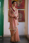 Sophisticated Saree with Heavy Zari and Stone Embroidery for Weddings and Festivals for Women