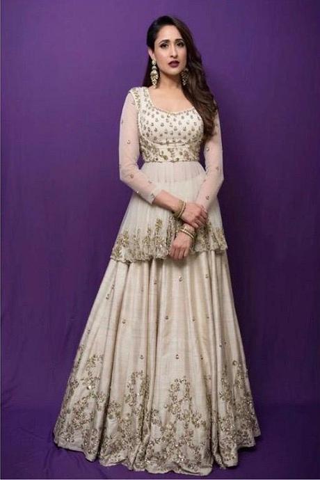 White Color Heavy Work Soft Silk Designer Lehenga Choli