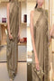 High-Style Beige Colored Soft Satin CRAZE4ZONE SY 5507