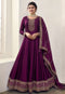 Opulent Traditional Ethnic Gown Heavy Craftsmanship and Wedding Appeal for Women