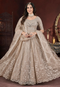 Richly Detailed Heavy Ethnic Wedding Gown with Elegant Craftsmanship for Brides For Women