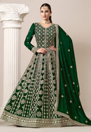 Timeless Heavy Ethnic Wedding Gown with Rich Embroidery and Sophisticated Style For Women