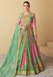 Exquisite Heavy Ethnic Bridal Gown with Opulent Detailing and Wedding Day Perfection For Women