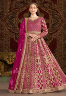 Luxurious Wedding Gown with Heavy Embroidery and Ethnic Design for Brides for Women