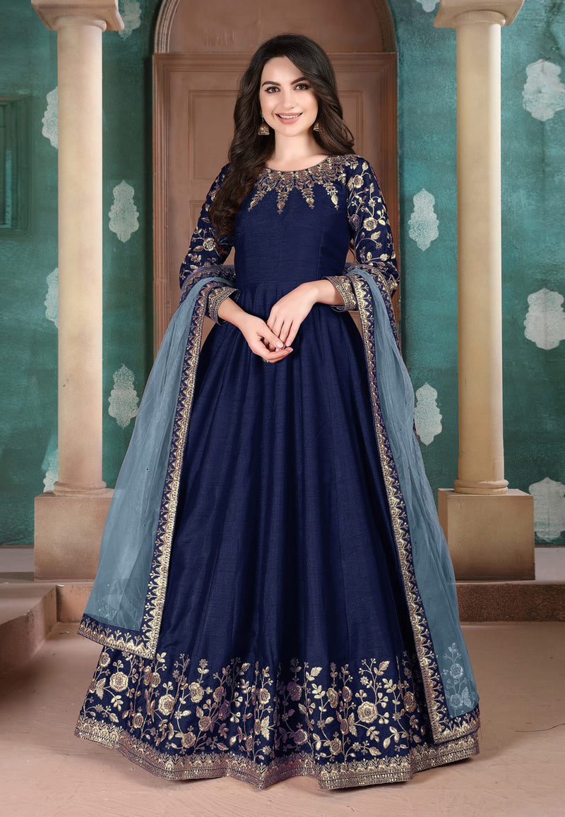 Exquisite Heavy Ethnic Bridal Gown with Rich Handcrafted Work for Wedding Day Elegance For Women