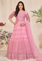 Luxury Heavy Ethnic Gown with Stunning Embroidery and Bridal Elegance for Women