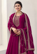 Regal Heavy Ethnic Gown with Luxurious Embroidery and Timeless Design for Women