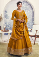 Stunning Heavy Ethnic Gown with Traditional Detailing and Bridal Elegance for Women