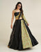 Stylish Multicolor Faux Georgette Lehenga Choli With Thread Embroidery For Women