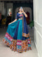 Multi Color Wedding Special Kutchi Gamthi Work Lehenga Choli For Women