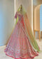 Precious Pink Indian Wedding Lehenga Choli in Jalppari Silk With Sequence Embroidery For Women