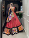 Multi Color Sabyasachi Kutchi Gamthi Work Lehenga Choli For Women