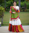 WEDDING SPECIAL MULTICOLOUR COTTON KUTCHI PATCHWORK LEHENGA CHOLI WITH DUPATTA SET FOR WOMEN