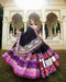 WEDDING SPECIAL MULTICOLOUR COTTON KUTCHI PATCHWORK LEHENGA CHOLI WITH DUPATTA SET FOR WOMEN