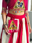 Sangeet Night Special Cotton Kutchi Patchwork Lehenga Choli For Women