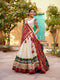 WEDDING SPECIAL MULTICOLOUR COTTON KUTCHI PATCHWORK LEHENGA CHOLI WITH DUPATTA SET FOR WOMEN