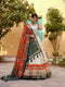 WEDDING SPECIAL MULTICOLOUR COTTON KUTCHI PATCHWORK LEHENGA CHOLI WITH DUPATTA SET FOR WOMEN