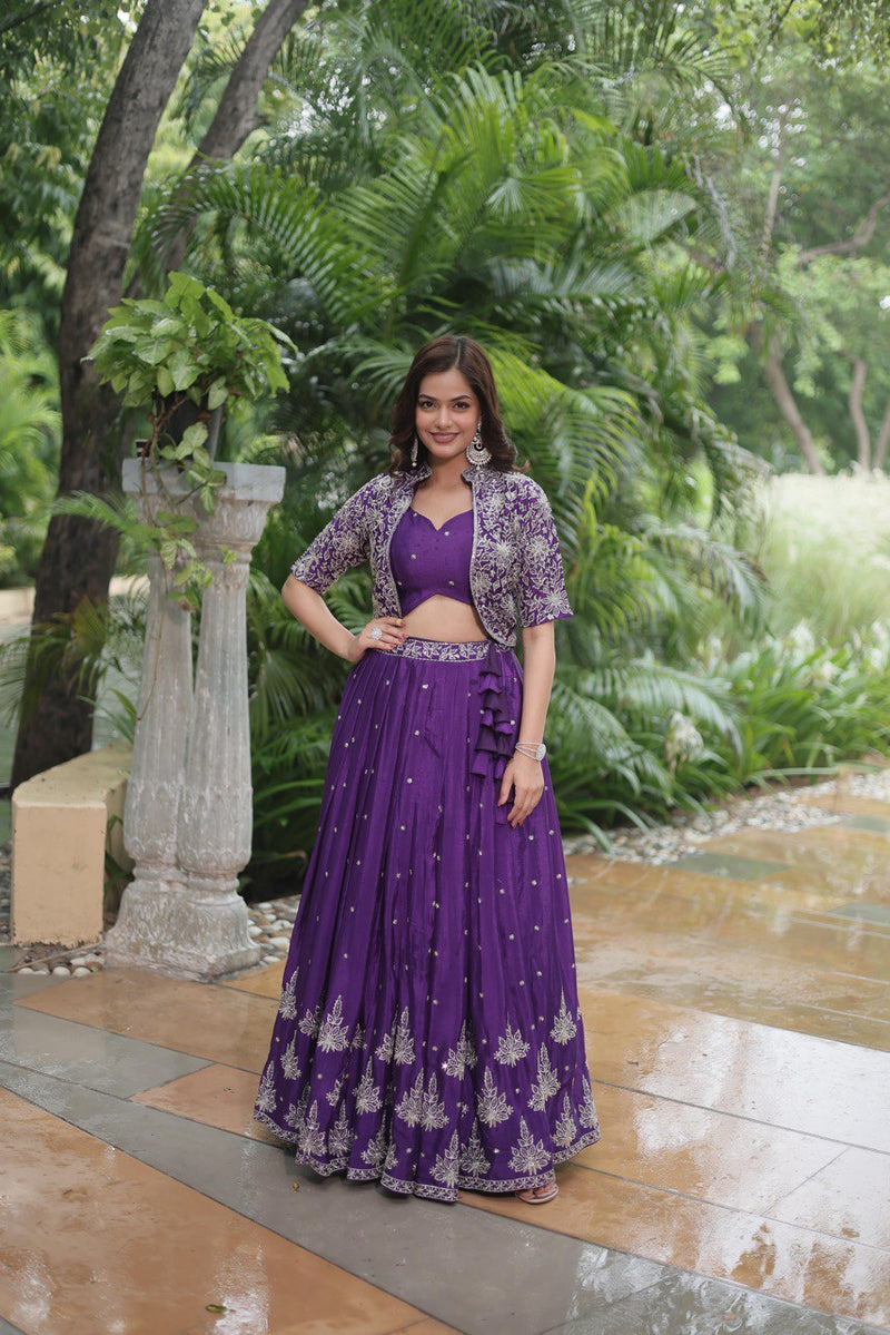 Charming Lehenga Choli Elegant Bridal and Party Wear For Women