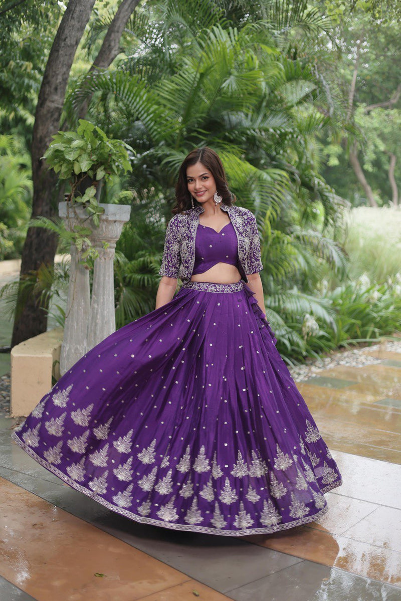 Charming Lehenga Choli Elegant Bridal and Party Wear For Women