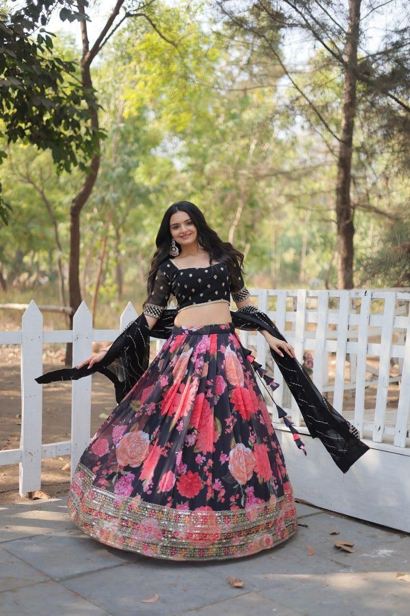 Traditional Lehenga Choli Elegant Bridal Wear and Wedding Attire For Women